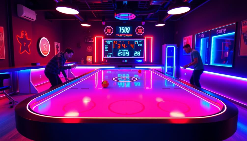 air hockey table guide