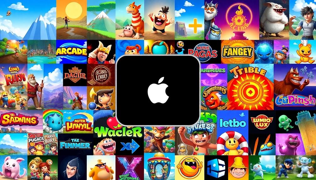 apple arcade game selection