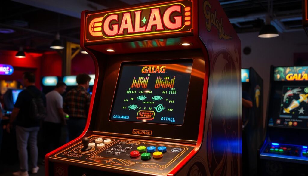 arcade machine features