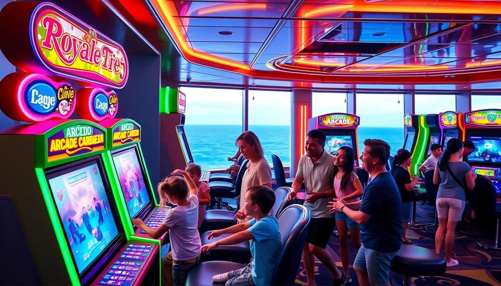 arcade game pricing royal caribbean