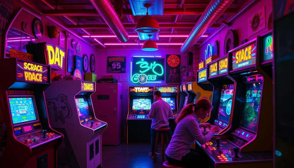 arcade games debuted 1971