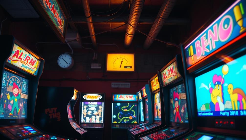 arcade games energy usage