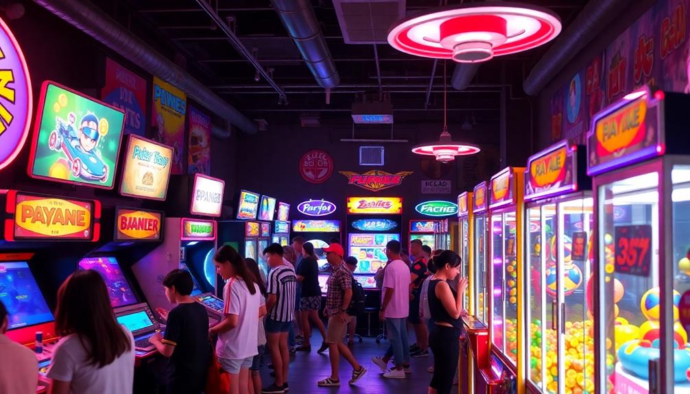 arcade games in infinite wealth