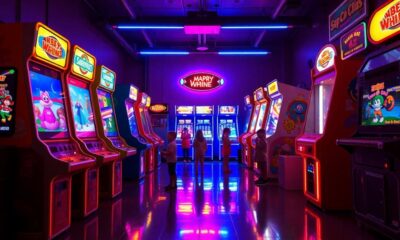 arcade games in security breach