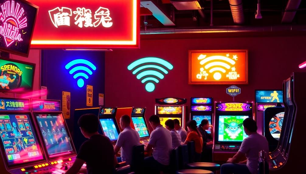 arcade games online connectivity