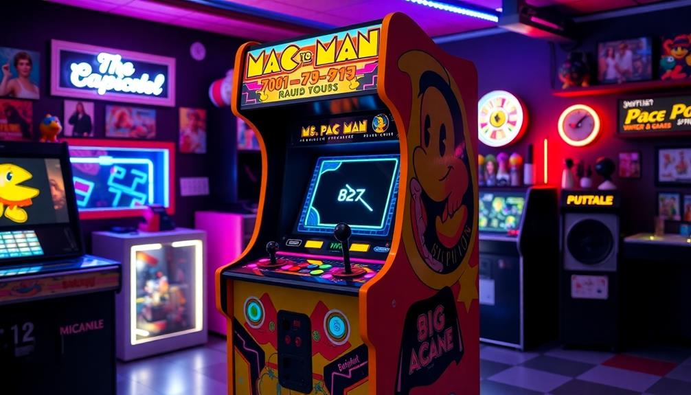 arcade machine detailed overview