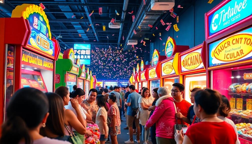 arcade prizes economic influence