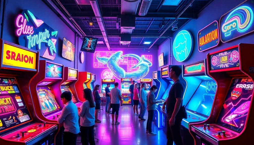 arcade technology advancements unveiled