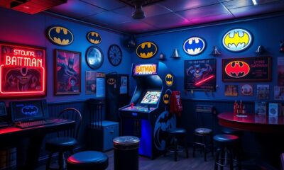 batman arcade game room