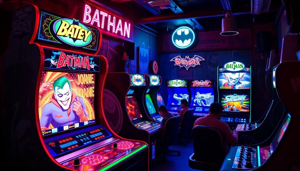 batman arcade games overview