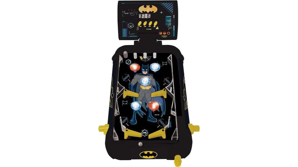 batman themed electronic pinball machine