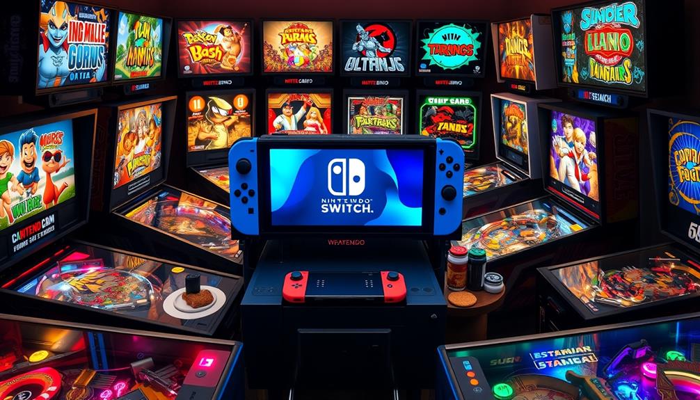 choosing pinball nintendo switch