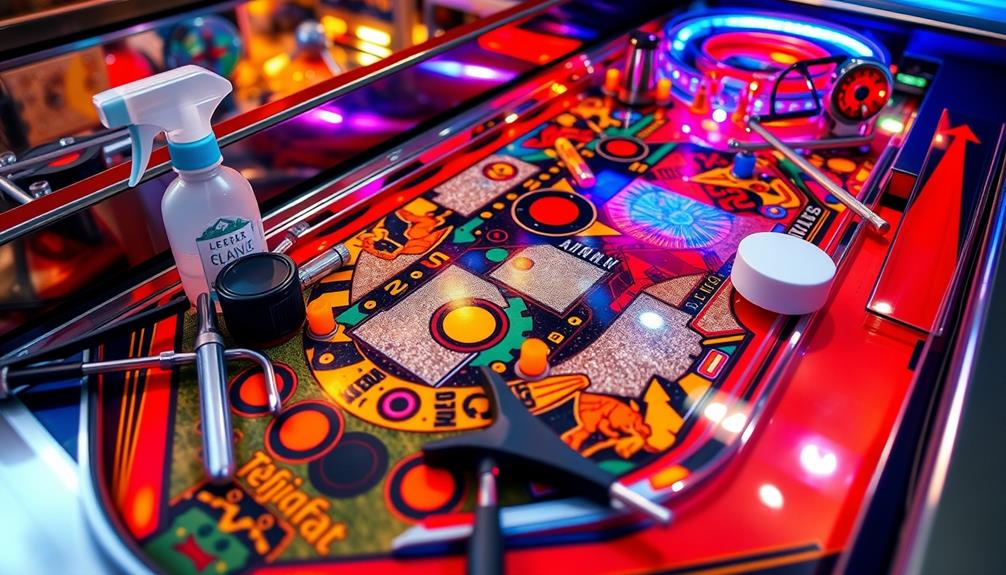 choosing pinball playfield cleaner factors