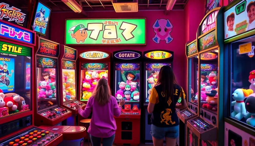 classic and modern arcade games