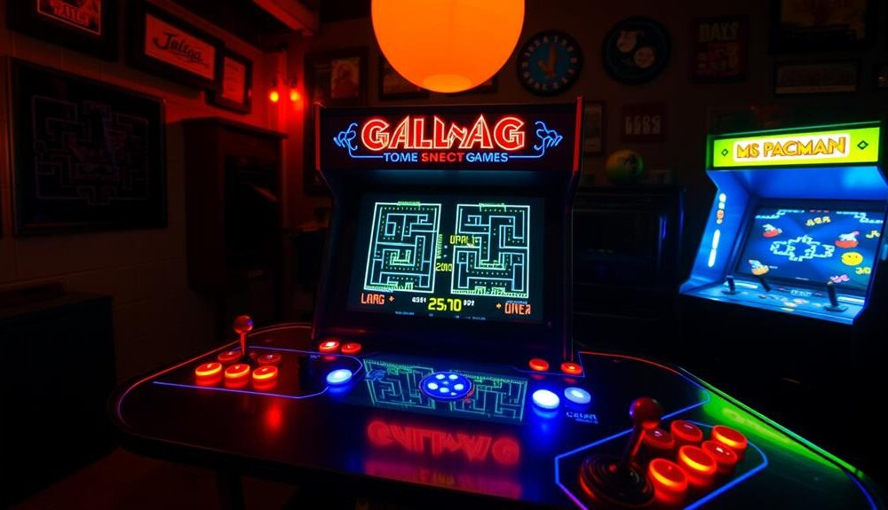 classic gaming cocktail table