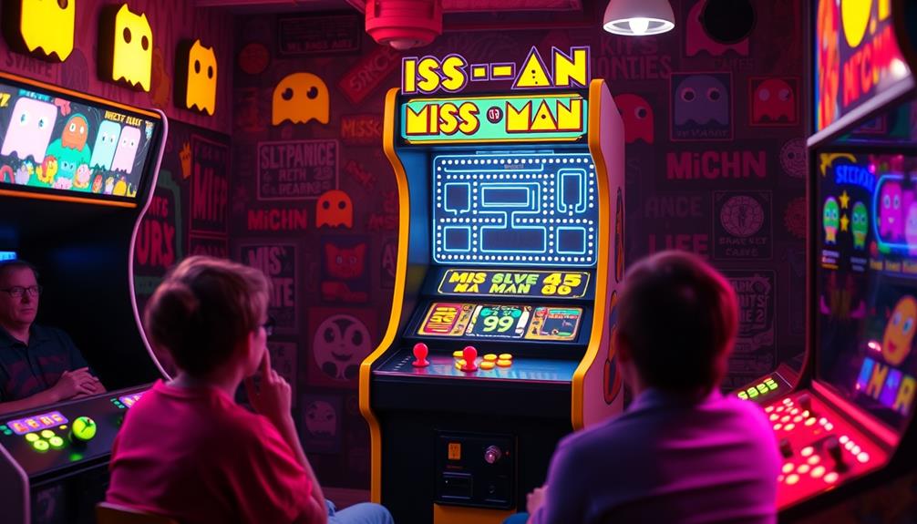 classic miss pacman fun