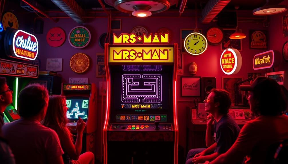 classic mrs pac man arcade