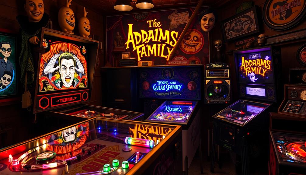 elevate addams family pinball