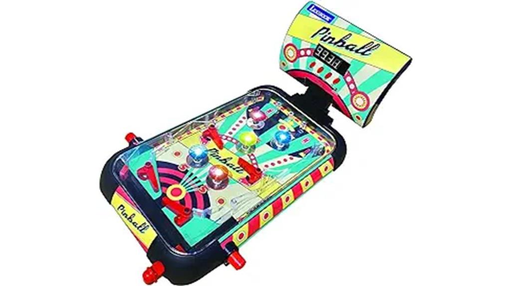 family friendly electronic pinball game