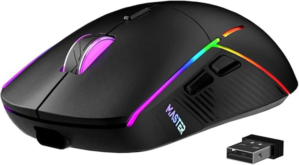 high precision tri mode mouse