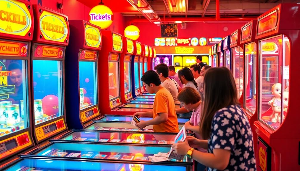 high ticket arcade games