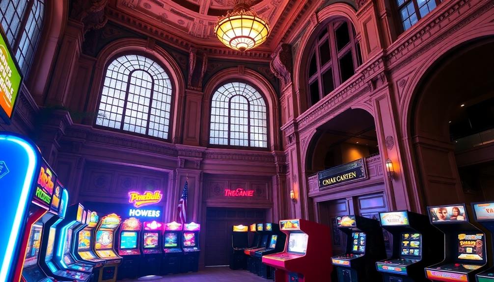 historical origins of arcades