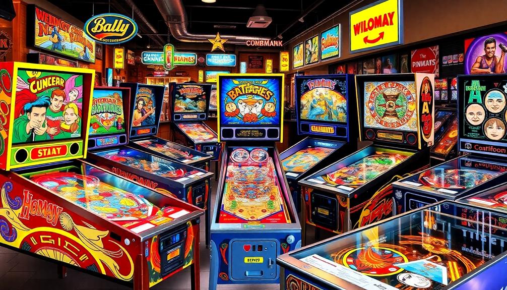 leading pinball machine producers