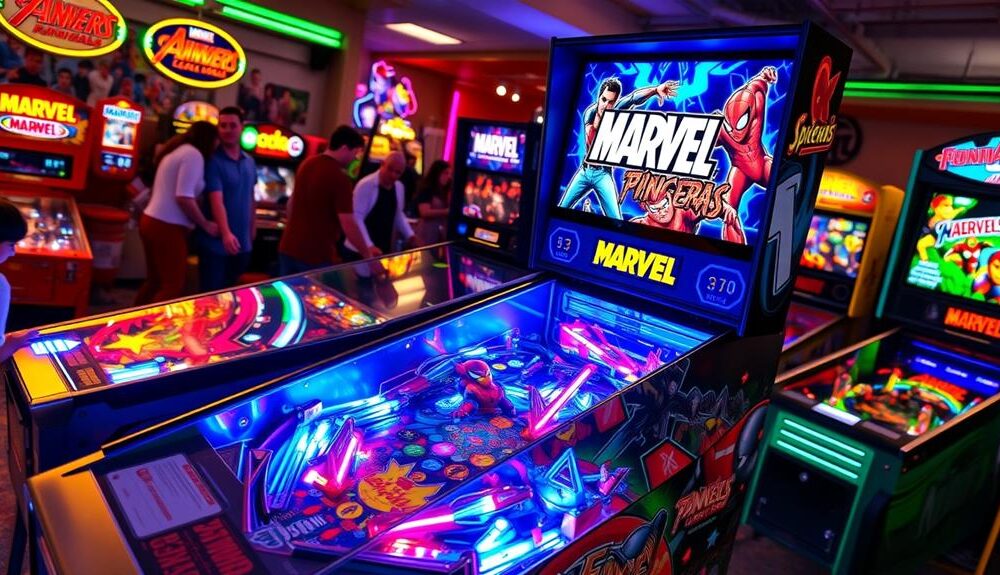 marvel zen pinball tables