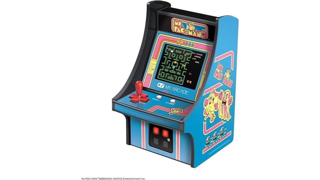 mini arcade ms pac man