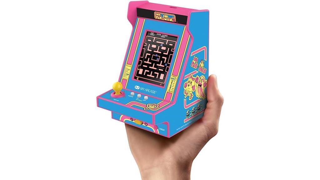 mini arcade ms pac man