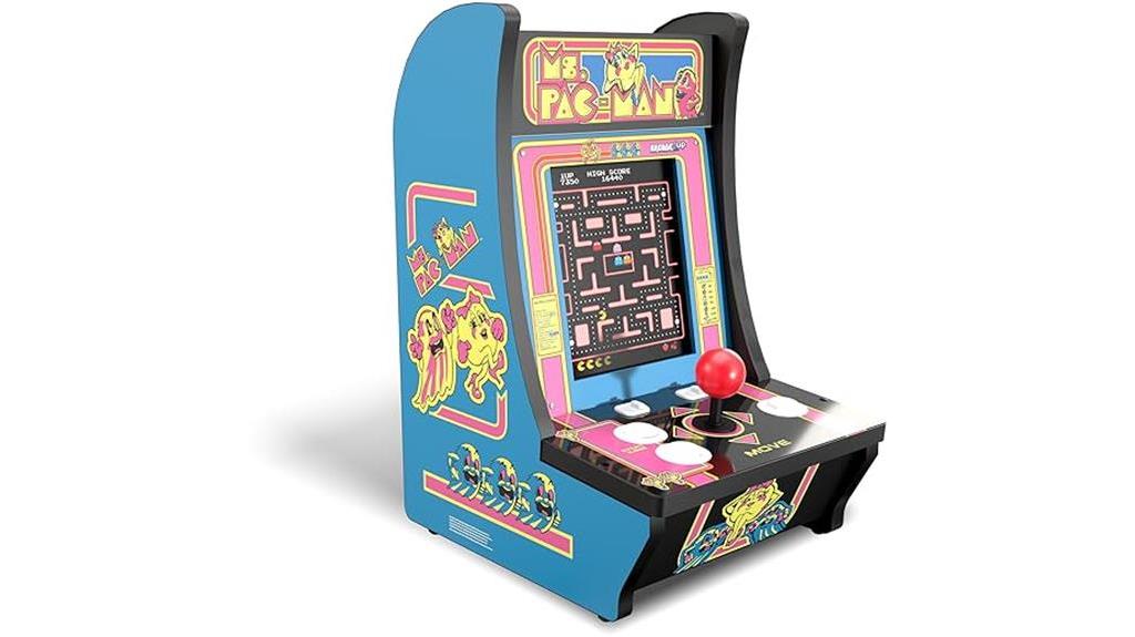 ms pac man arcade cabinet