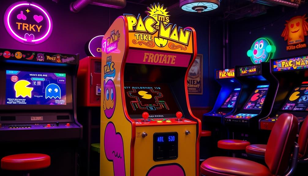 ms pac man arcade machines overview