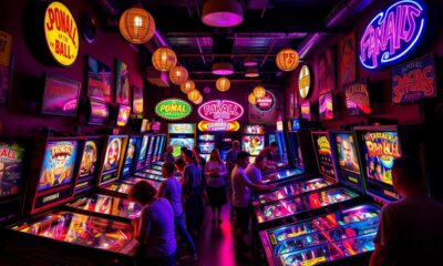 nostalgic arcade pinball journey