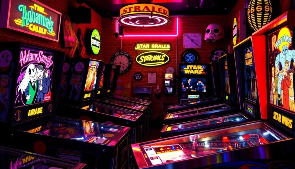 nostalgic classic pinball machines