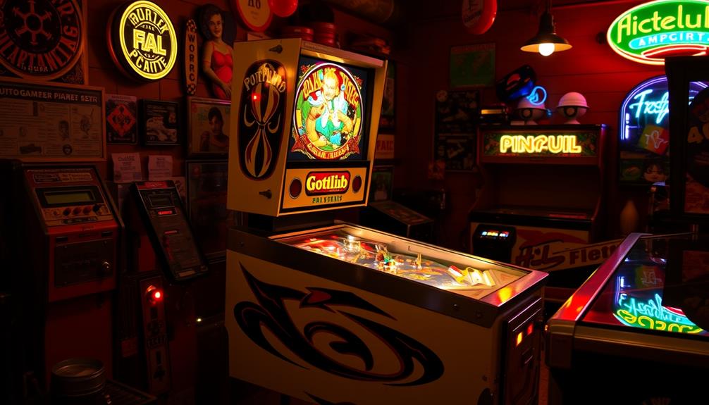 nostalgic classic pinball machines