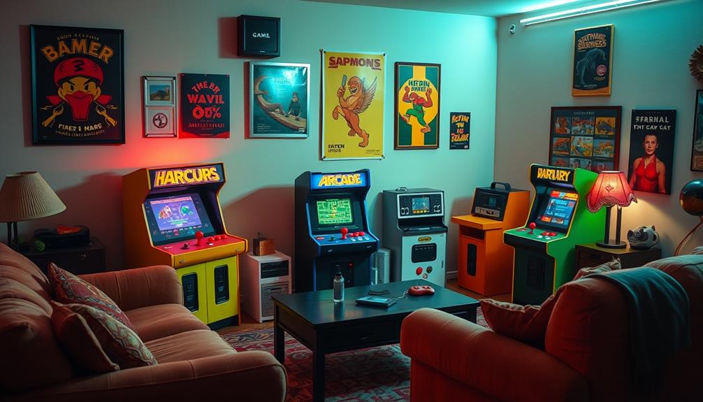 nostalgic mini arcade machines