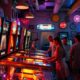 nostalgic vintage pinball machines