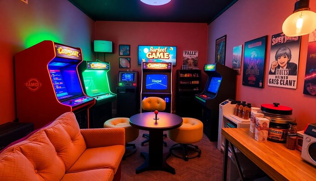 optimal home arcade design