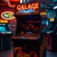 original galaga arcade machine