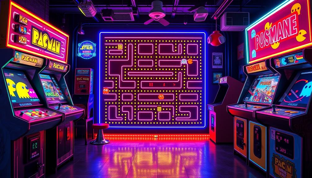 pac man arcade game experience