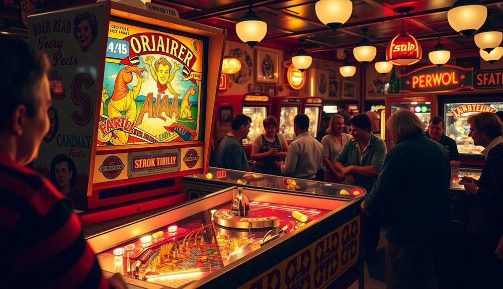 pinball machines invention date