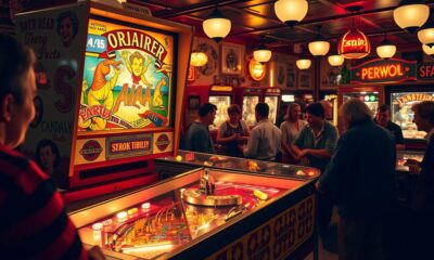 pinball machines invention date