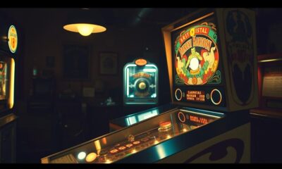 pinball machines originated 1930s