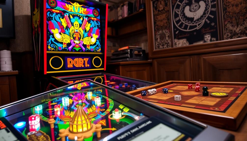 pinball not board game