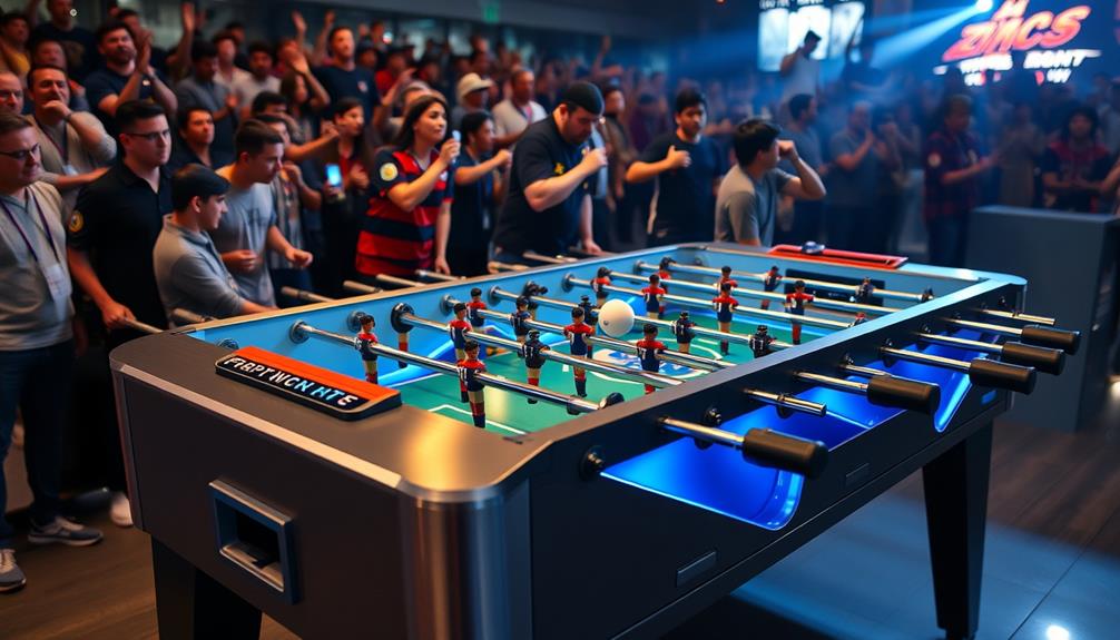 pro level foosball tournament table