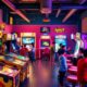 variety of arcade games