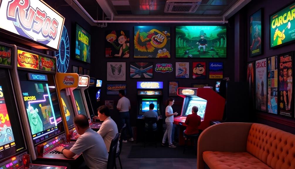 video game venue spots