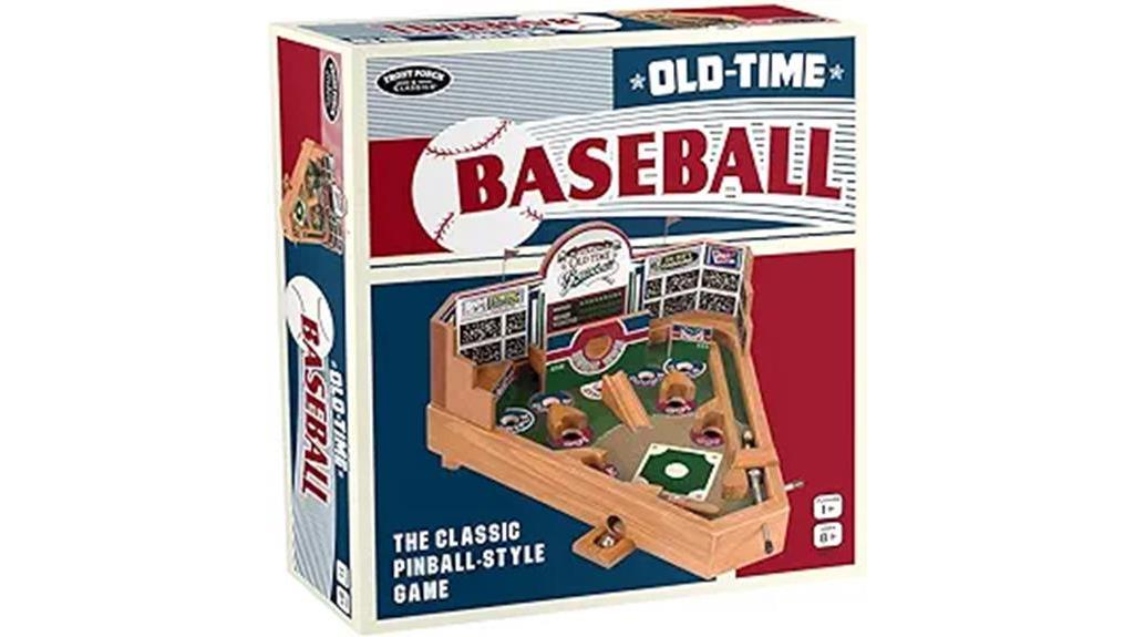 vintage baseball pinball game