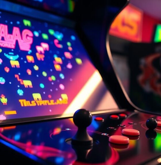 nostalgic arcade gaming experience