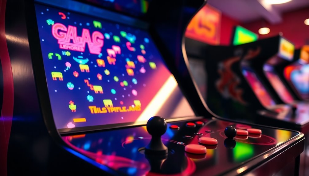 nostalgic arcade gaming experience